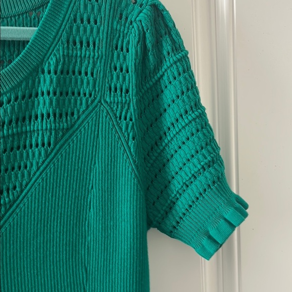 *Anthropologie Maeve Teal Knit dress - Picture 6 of 10